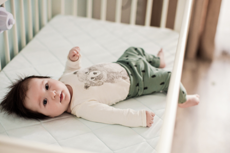 6 month old in crib not sleeping during 6 month sleep regression