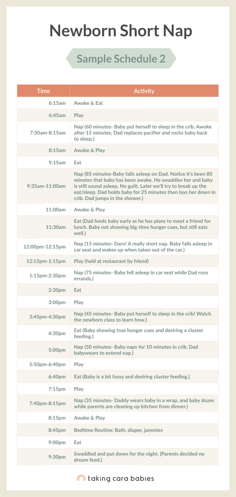 Newborn short nap sample 2