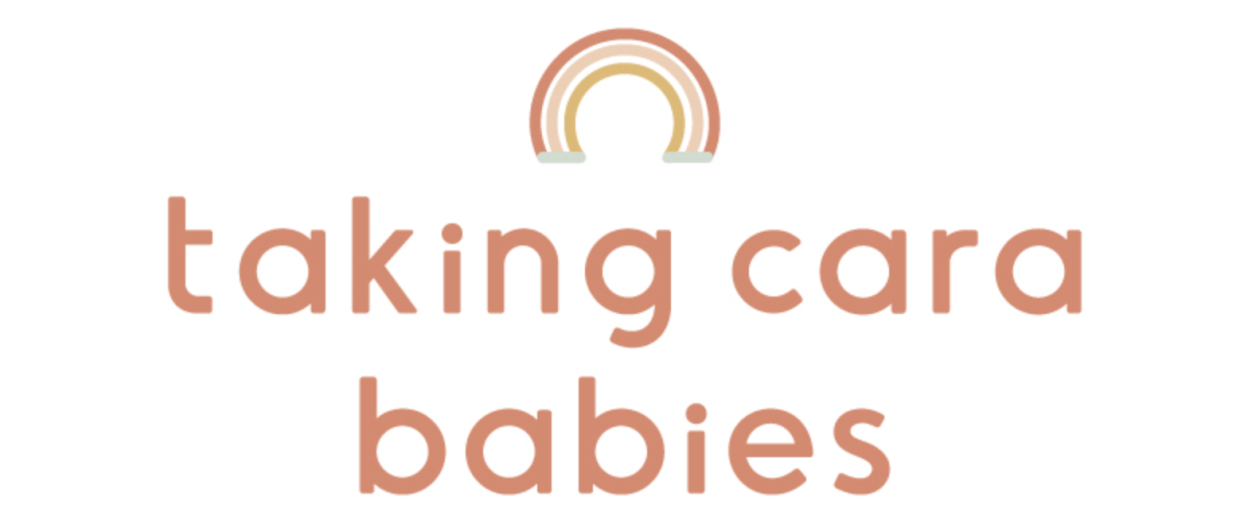 Taking Cara Babies logo with rainbow
